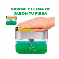 Dispensador automático de jabón líquido 385ml hog.92 / 456658