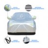Funda cubierta ele-gate con líneas reflejantes para protección de automóvil 4.7×1.6×1.7 metros / hog.169