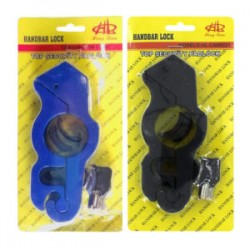 Candado metálico heng lian de máxima seguridad para manubrio de motocicleta, variedad de colores / can5221