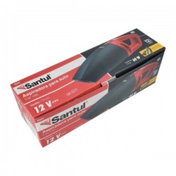 Aspiradora eléctrica manual multifuncional para automóvil con cable de alimentación y 3 accesorios para limpieza 12v y potencia 