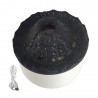 Humidificador de aromaterapia 260ml en forma de volcán / volcanic aromatherapy machine
