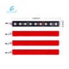Juego de 4 tiras ele-gate con 9 leds de luz rgb y entrada tipo plug de encededor coche carro / led.qcrgb.001