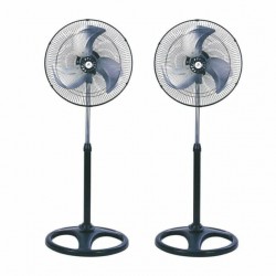 Par de ventiladores de pedestal 3 aspa 18 clr.46