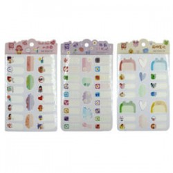 1pza Planilla de calcomanías, variedad de modelos / q/ywyd-2018 / yd-xmt01 / 238183