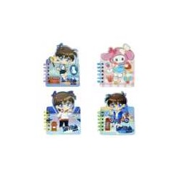 Libreta pequeña de 60 hojas con estampado animado kawaii, variedad de modelos / 111-16