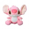 Peluche mediano afelpado en forma de stitch o angel, 24cm, variedad de colores / 2564