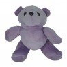 Peluche afelpado pequeño 23cm de oso con ventosa para colgar, variedad de colores / mr-530053