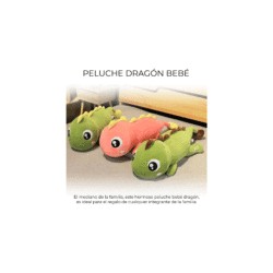 Peluche alargado en forma de bebé dragón 100cm / jug.bz07.100cm
