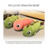 Peluche alargado en forma de bebé dragón 100cm / jug.bz07.100cm