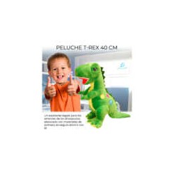 1pza Peluche en forma de t-rex 40cm / jug.bz02.40cm