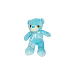 Oso de peluche con manos extendidas, moño de listón y luz led intercambiable / teddy