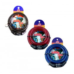 Candado heng lian para bicicleta con combinación numérica de 4 cifras, variedad de colores / cable lock / hl-cpb8855