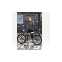 Bicicleta plegable plenty ligera portátil hog.17