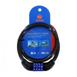 Candado de código para bicicleta o motocicleta, variedad de colores / security lock / tl34877