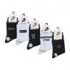Par de calcetas / calcetines juveniles con frase do it, after, hello o yyds, variedad de colores / clf-228078