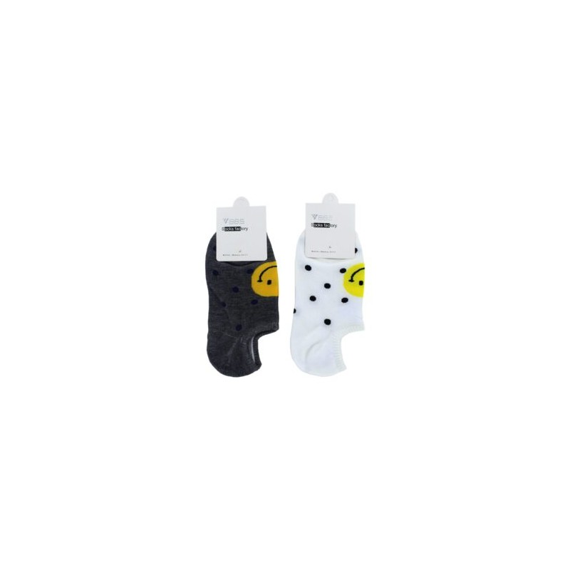 Par de calcetines cortos bbs con estampado para dama, variedad de modelos / 312288 / wq-8609