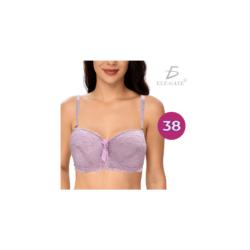 Brasier con encaje de flores copa completa y tirantes ajustables, variedad de colores y tallas / rop.45