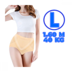 Ropa interior calzoncillo de algodón suave cintura alta para mujer, variedad de colores y tallas / rop.53