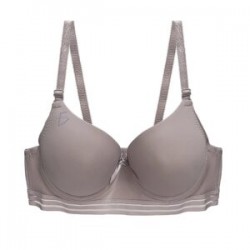 Brasier con tiras traspirables y copa completa con push up, variedad de colores y tallas / rop.44