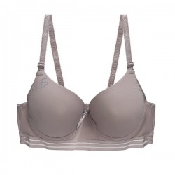 Brasier con tiras traspirables y copa completa con push up, variedad de colores y tallas / rop.44