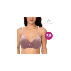 Brasier con encaje copa completa slight push up y tirantes ajustables, variedad de colores y tallas / rop.35