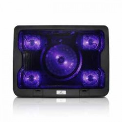 Base enfriadora con 5 Ventiladores para laptop