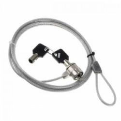 Candado de seguridad con par de llaves para laptop / con.26.llave
