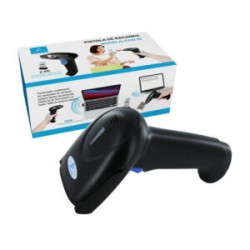 Pistola de escaneo inalámbrica para códigos de barras, 2.4g con.92