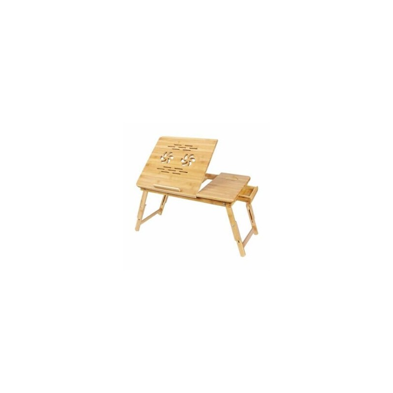 Mesa de madera bambú portátil para laptop hold.59