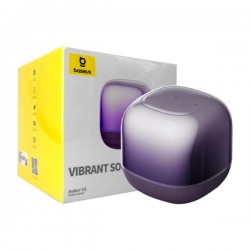 Bocina pequeña bluetooth baseus en forma cilíndrica translúcida, variedad de colores / a20056200521-00