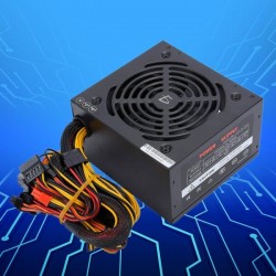 Fuente de alimentación ele-gate para pc con ventilador de 600w / ch.49.600w