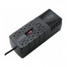 Regulador electrónico vica de voltaje con 8 tomas reguladas y con supresor de picos 700 watts / t-02