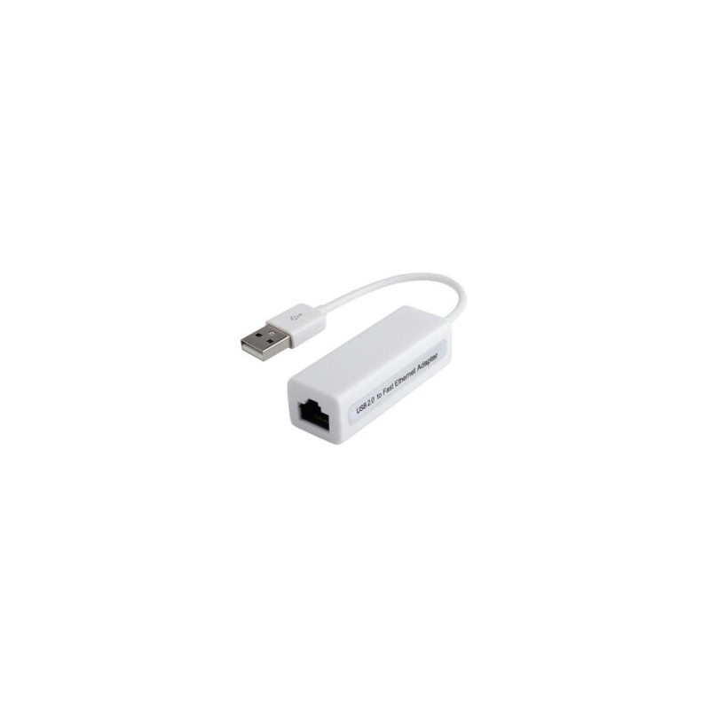 Adaptador Usb Ethernet Red Lan Ethernet Rj45 A Usb 2.0