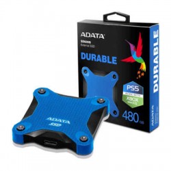 Ssd externo durable adata de 480gb compatible con consolas / asd600q-480gu31-cbl