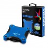 Ssd externo durable adata de 480gb compatible con consolas / asd600q-480gu31-cbl