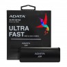 Ssd externo ultra fast adata de 512gb con usb 3.2 gen 2 usb-c en color negro / ase760-512gu32g2-cbk