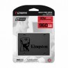 Unidad de disco duro en estado sólido ssd 2.5 sata III kingston versión a400 con capacidad de 960gb / sa400s37/960g