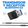Transmisor receptor inalámbrico usb bluetooth ele-gate con cable auxiliar 3.5mm para audio / bt.09