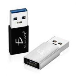 1pza Adaptador otg de usb 3.0 a entrada tipo c / otg.typec.usb