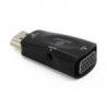 Adaptador Convertidor Hdmi A Vga Audio 3.5