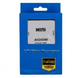 Convertidor adaptador av a hdmi