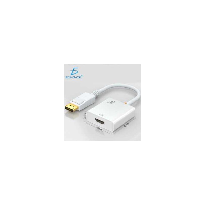 Adaptador Convertidor Display Port A HDMI