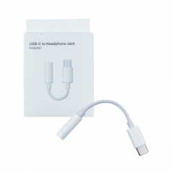 Mini cable adaptador con entrada tipo c a auxiliar 3.5mm / usb-c to headphone jack / 212113