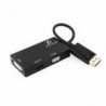 Adaptador 3 En 1 Dp Displayport A Hdmi Vga Dvi De Mac