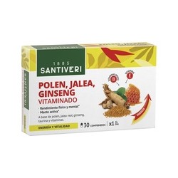 Polen, jalea y ginseng vitaminado