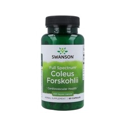 Coleus forskohlii de espectro completo 400 mg