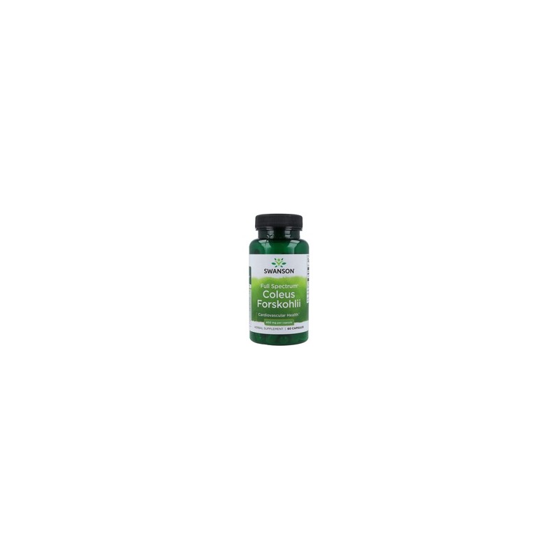 Coleus forskohlii de espectro completo 400 mg