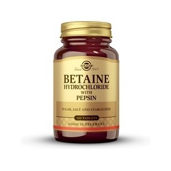 Betaína Clorhidrato con Pepsina