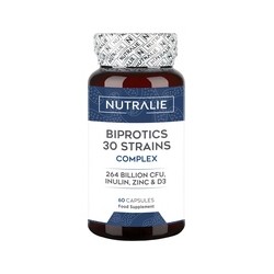 Probióticos 30 cepas 264 billones UFC Biprotics complex