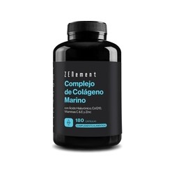 Complejo de Colágeno Marino con Ácido Hialurónico, CoQ10, Vitaminas C & E y Zinc